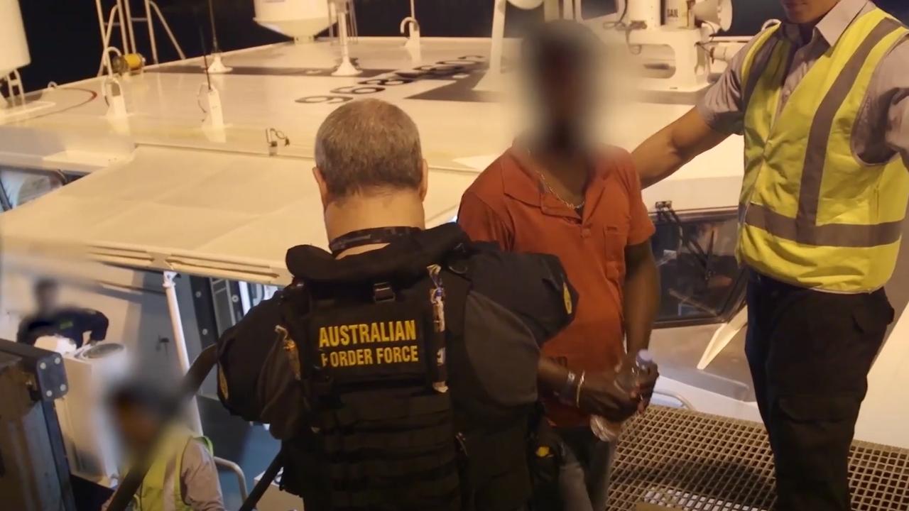 A still image from the new video. Picture: Australian Border Force