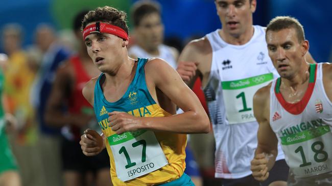 Max Esposito finished seventh in the modern pentathlon on his Olympic debut. Pictured: Adam Head