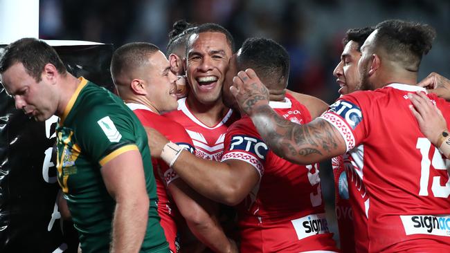 What a moment this was for rugby league. Photo: Fiona Goodall/Getty Images