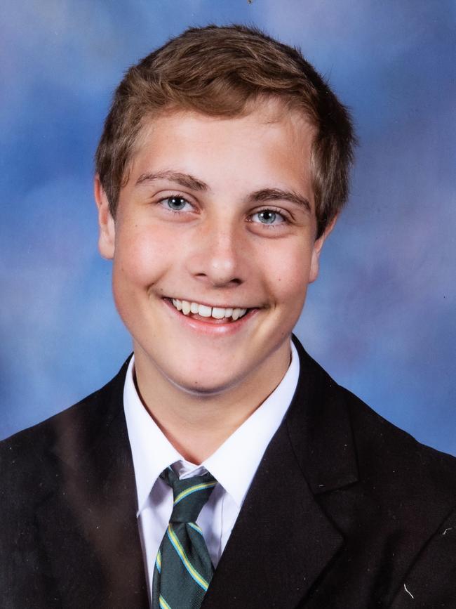 His student, Timothy Fehring, died on a school trip. Picture: Jason Edwards