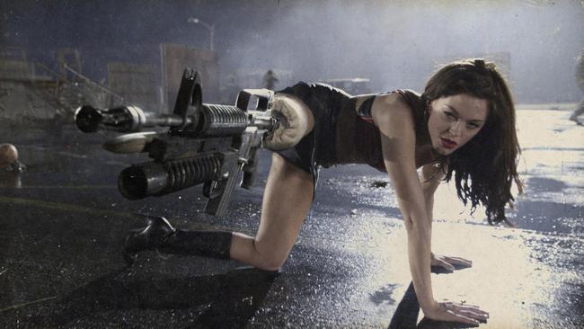 Rose McGowan in Grindhouse.