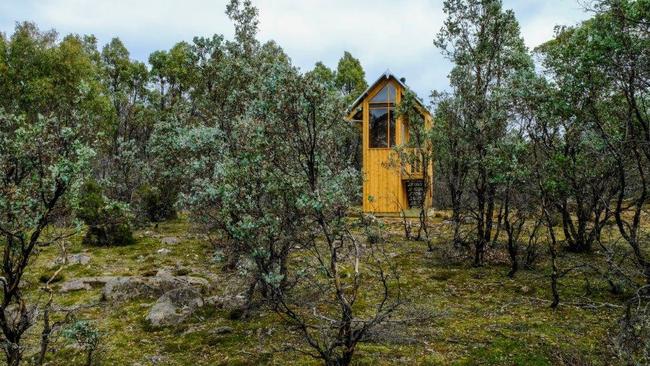 The Tasmanian Land Conservancy has been awarded second place in the Australia’s Best Bathroom 2018 competition for its Skullbone Plains Reserve toilet. Picture: CHRIS CRERAR