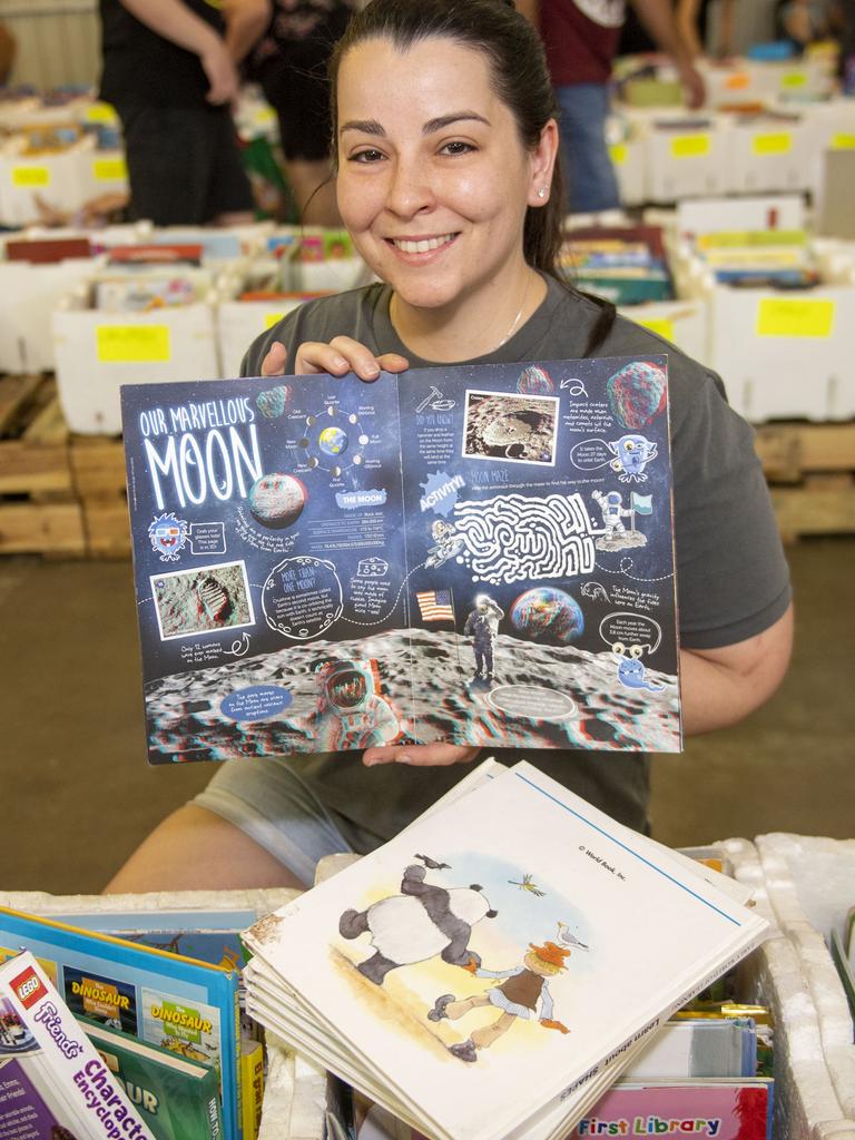 Dani Stibbards at the Chronicle Lifeline Bookfest 2022. Saturday, March 5, 2022. Picture: Nev Madsen.