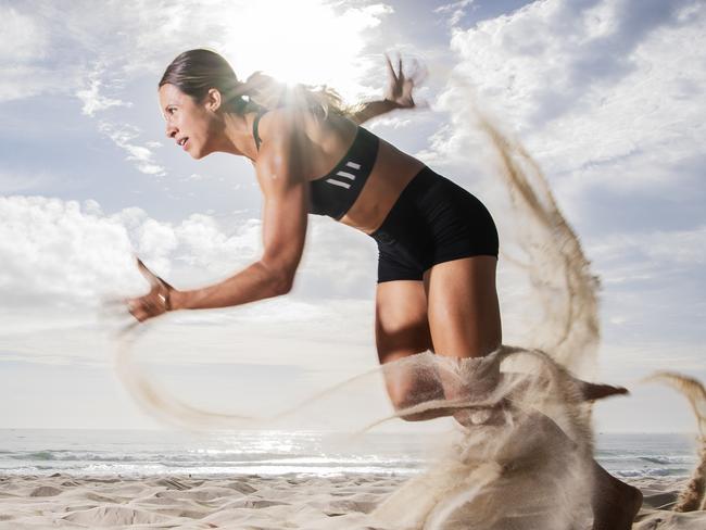 Gold Coast surf lifesaver Bree Masters. Picture: CAVAN FLYNN