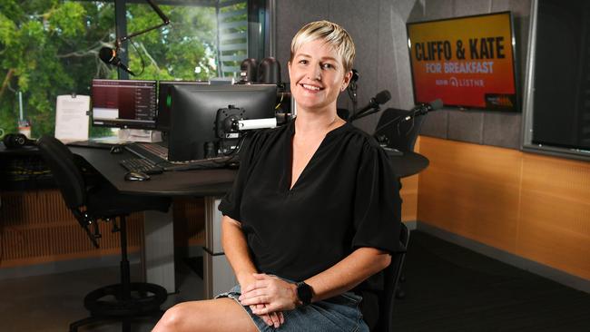 Triple M Townsville breakfast presenter, Kate Jeboult, announced on air that she and her husband are planning to donate their unused embryos. Picture: Shae Beplate.