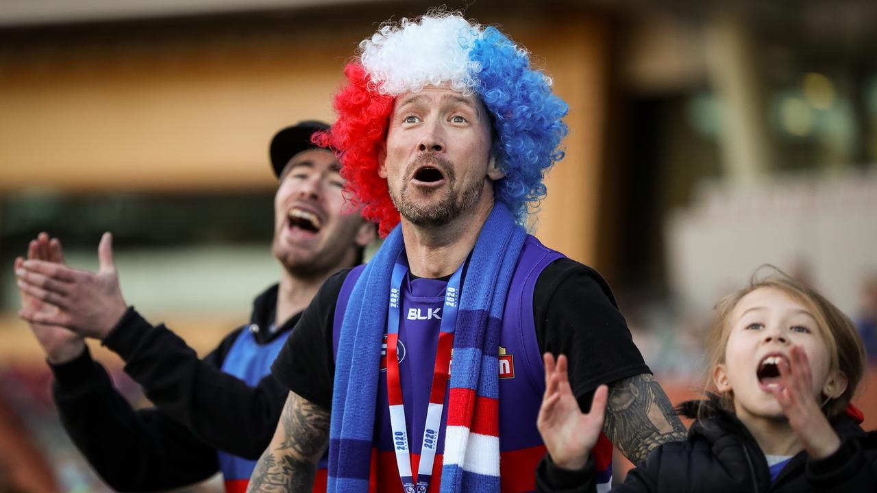 Fans will be allowed to cheer and stand at games. Picture: Matt Turner