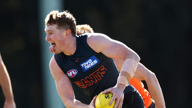 Gun midfielder Tom Green will join the Giants’ leadership group for the first time. Picture: Phil Hillyard