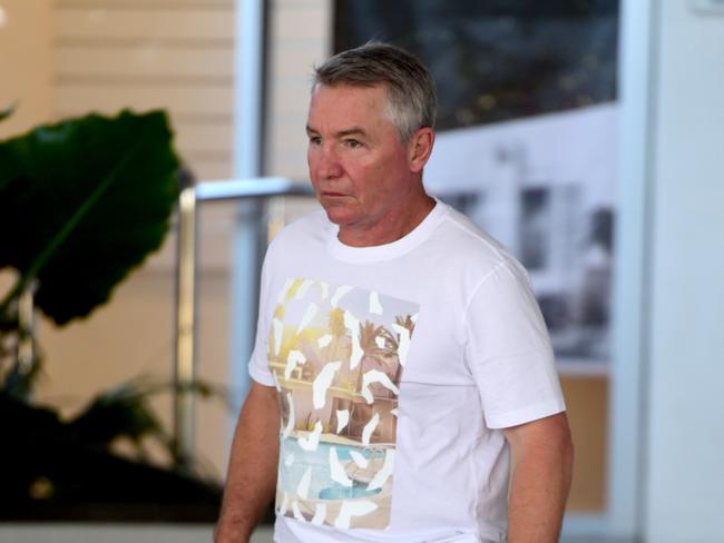 The Qld Maroons State of Origin players leave The Ville hotel in Townsville this morning. Queensland origin coach Paul Green Picture Scott Radford-Chisholm