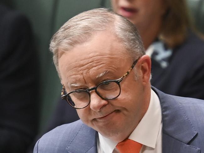 CANBERRA, Australia - NewsWire Photos - August 22, 2024: Prime Minister Anthony Albanese during Question Time at Parliament House in Canberra. Picture: NewsWire / Martin Ollman