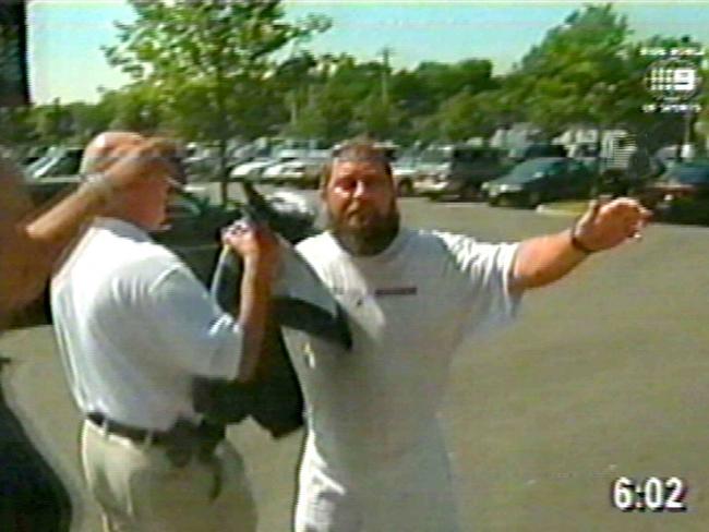 But the signs that not all was okay in the Dokic camp began to emerge as well. Damir was kicked out of the US Open after he threw a plate of fish at a cafeteria worker and was violently ejected by security. It was his fourth tantrum in just over a year. Sources told the New York Post Damir had “smelled of booze” and ranted for 15 minutes, seemingly unhappy with the size of the portion of the $10 piece of salmon he had ordered. Photo: Channel 9