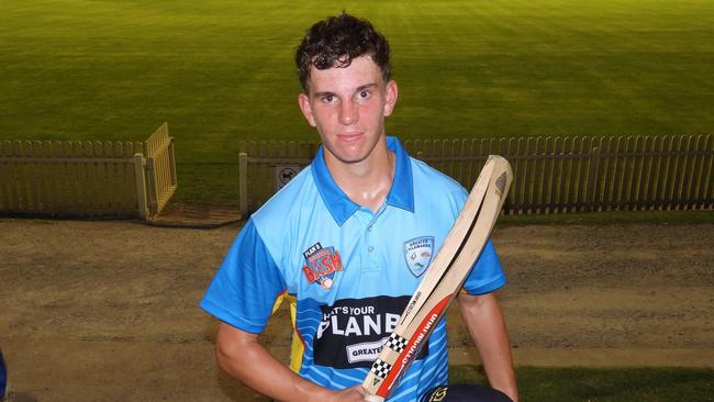 Bailey Abela was a star off the bat for Greater Illawarra. Picture: Jackson Surman | Greater Illawarra Cricket Zone Facebook