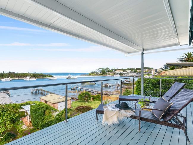 This waterfront home at Huskisson broke south coast price records.