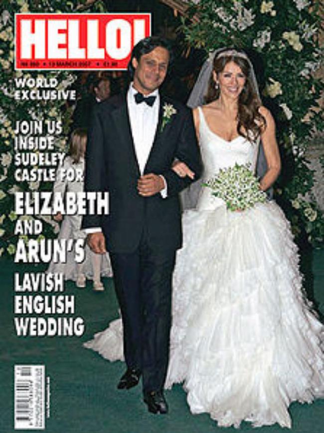 Before they walked down the aisle themselves in 2007. But the marriage only lasted a few years and they were divorced in 2011.