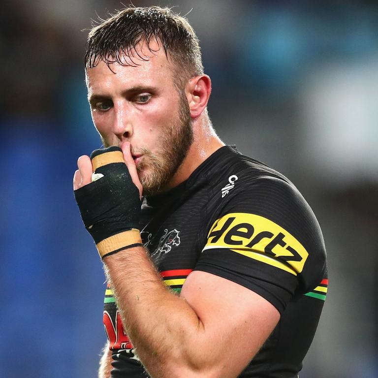 Kurt Capewell’s defence presence will be a loss for the Panthers. Picture: Chris Hyde/Getty Images