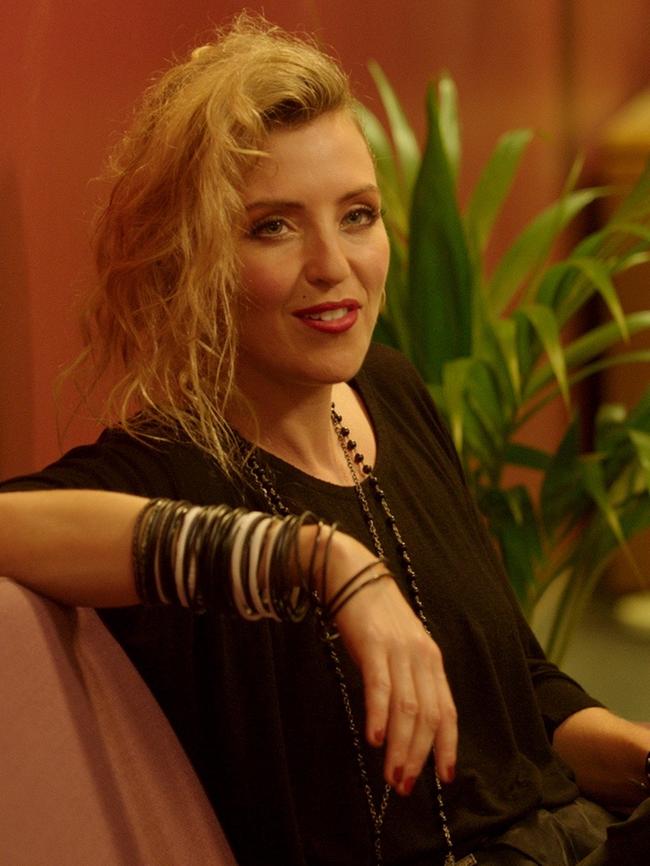 Jacinta Stapleton as early `80s Madonna.