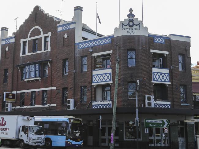 The drinking establishment formerly known as the Captain Cook Hotel. Picture: Dylan Robinson