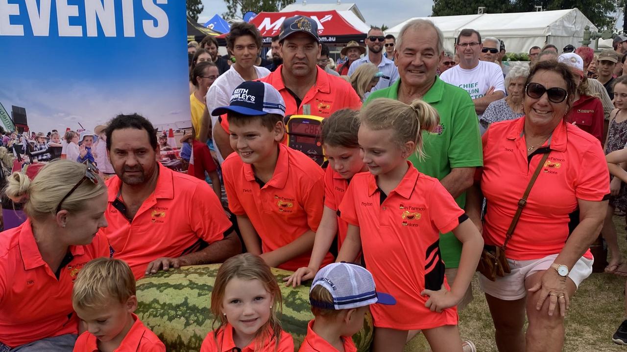 Champion melon growers aiming for 100kg monster for MelonFest