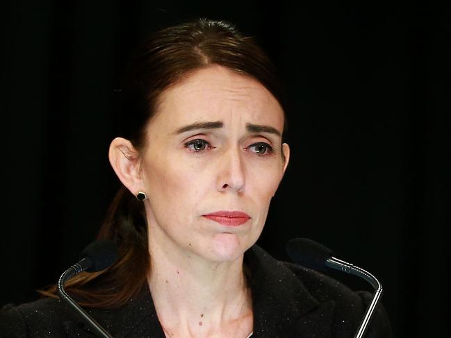 WELLINGTON, NEW ZEALAND - MARCH 21: Prime Minister Jacinda Ardern speaks to media during a press conference at Parliament on March 21, 2019 in Wellington, New Zealand. Prime Minister Jacinda Ardern announced today that New Zealand will ban all military style semi-automatics and assault rifles. The new law follows attacks in which 50 people were killed, and dozens injured after a gunman opened fire on two mosques in Christchurch on Friday, 15 March. The accused attacker, 28-year-old Australian, Brenton Tarrant, has been charged with murder and remanded in custody until April 5. The attack is the worst mass shooting in New Zealand's history. (Photo by Hagen Hopkins/Getty Images)