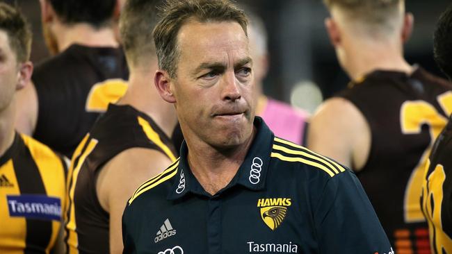 Hawthorn coach Alastair Clarkson. Picture: Wayne Ludbey