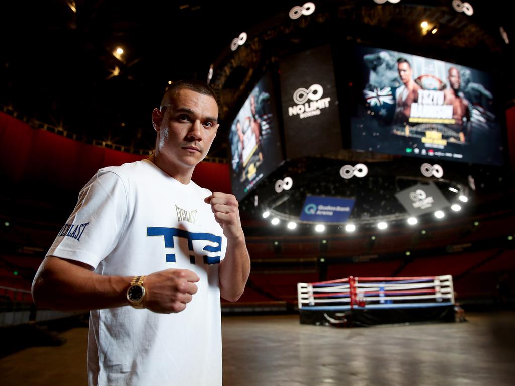 Tszyu could win his first world title in March. Picture: No Limit/Gregg Porteous