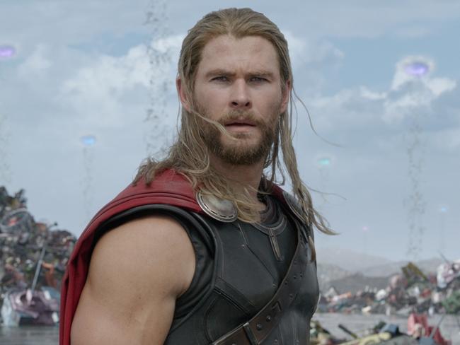 Chris Hemsworth as the God of Thunder in Thor: Ragnarok. Picture: Marvel