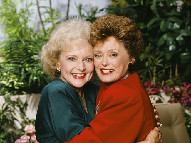 Betty White as Rose Nylund, Rue McClanahan as Blanche Devereaux (Picture: Theo Westenberger/NBC/NBCU Photo Bank via Getty Images)