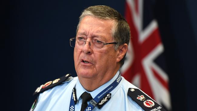 Queensland Police Commissioner Ian Stewart has discretion over his $2.5 billion budget.