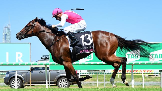 Skirt The Law will line up in the Quezette Stakes on Saturday. Picture: Grant Peters—Trackside Photography.