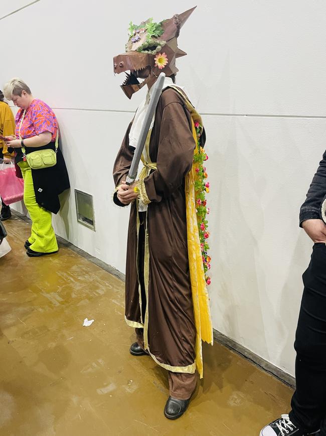 Calaan Staton at the Oz Comic Con in Melbourne on Saturday June 8, 2024. Picture: Jack Colantuono