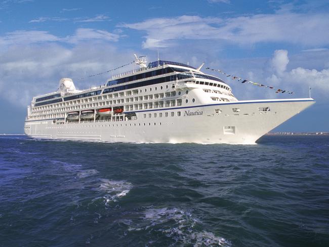 Nautica cruise ship at sea