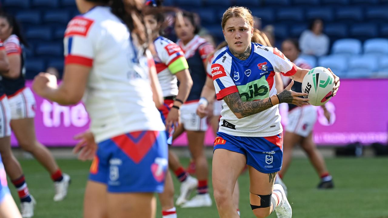 NRLW player Caitlin Moran was suspended for an inappropriate post. Picture: NRL Photos