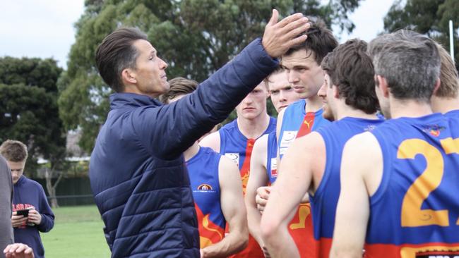 Mulgrave coach Ryan Webster. Picture: Craig Bonney/Rhonda Tilyard Eddy