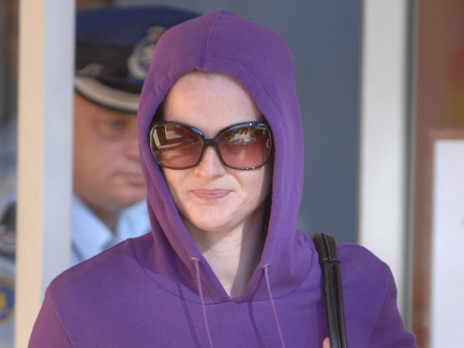 Belinda Van Krevel leaves jail in 2007 after serving her sentence.