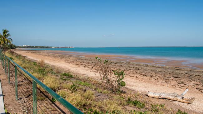 The City of Darwin has appointed architects Hames Sharley to deliver a masterplan for Bundilla Beach. Picture: Pema Tamang Pakhrin