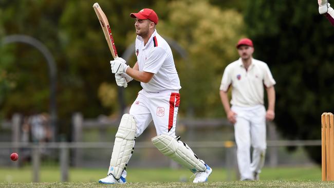 Preston Baseballers batsman Jay Boughton. Picture: Steve Tanner