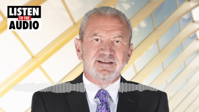 Celebrity Apprentice boss Lord Alan Sugar has come out swinging against Shaynna Blaze, criticising her for not smiling enough during the show.