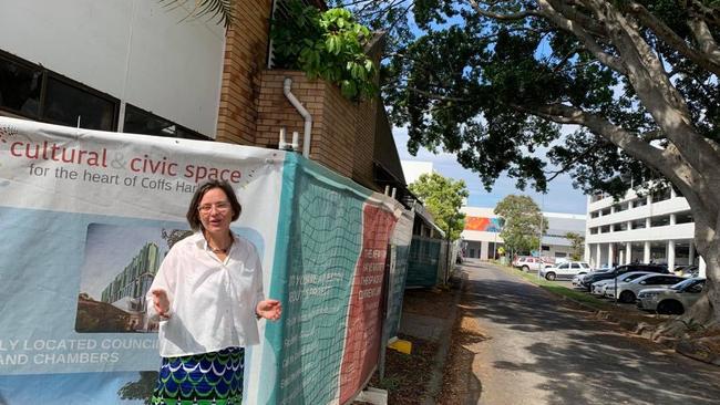 Coffs Harbour City Council Gallery and Museum Curator Jo Besley is passionate about the vision for the Cultural and Civic Space. Photo by Janine Watson.