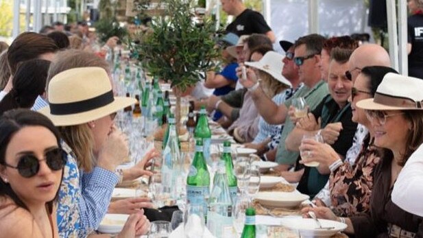 Scenes from the Noosa Italian Food and Vino Festival in 2022.