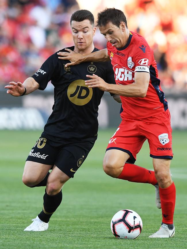 Spanish-born Isaias has become an Adelaide United fan favourite during his six years at the club. Picture: Mark Brake/Getty Images