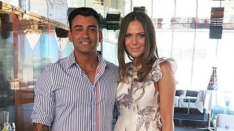 Danny Awad and his wife Sarah Gatto. Picture: Facebook