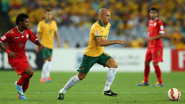 Mark Bresciano offers the Socceroos composure and class on the ball.