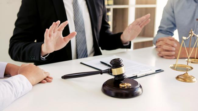 Ensuring you have legal advice is the first step, and importantly, if the issues are related to a percentage division, no lawyer can guess what a judge will do. Picture: iStock