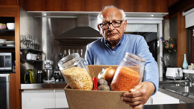 Amroha International Society founder Ike Naqvi has donated money and food supplies that have been sent to starving Indian families during the COVID-19 lockdown. Picture: ZAK SIMMONDS