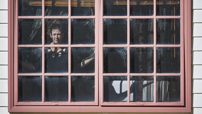 Julie Lamrock in her Blue Mountains home. Picture: Nick Cubbin