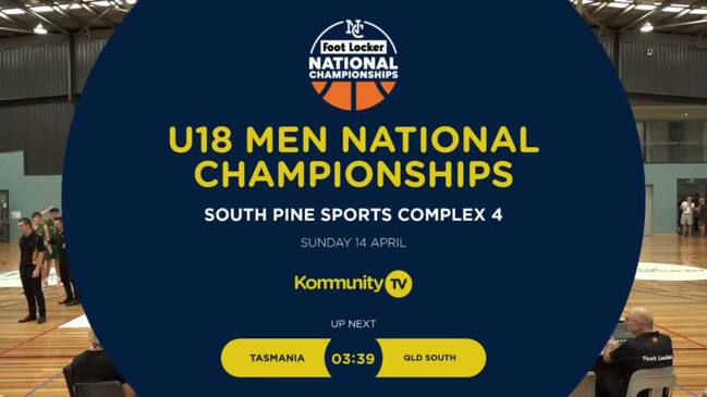 Replay: Tasmania v Queensland South (U18 Men Play-Off 7th/8th)—Basketball Australia Under-18 National Championships and Junior Wheelchair Championships Day 8