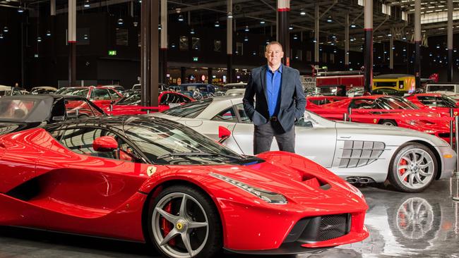 Gosford Classic Car Museum Tony Denny is disappointed the ATO could not resolve a dispute, which has forced him to close the popular tourism attraction. Picture: supplied