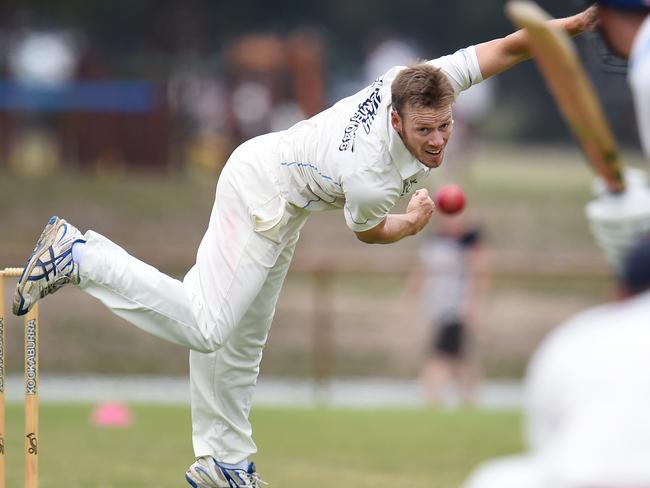 Ben Brittain had never taken a hat-trick before Saturday, but now has a double hat-trick on his cricket CV.