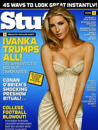 Trump the August 2006 cover girl. Picture: Stuff