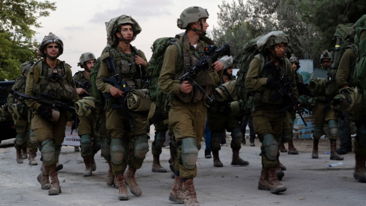 Israeli Troops Prepare To Enter Gaza As Fighting Continues | Sky News ...