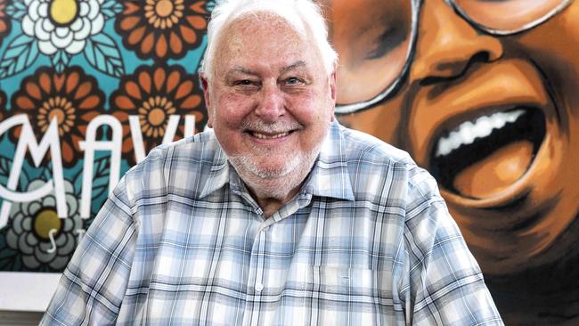 Bluesfest director Peter Noble in his office at Tyagarah. Picture: Natalie Grono